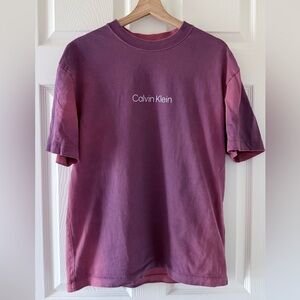 Calvin Klein Men's Plum Short Sleeve Tee